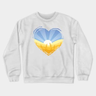 Ukrainian landscape Crewneck Sweatshirt